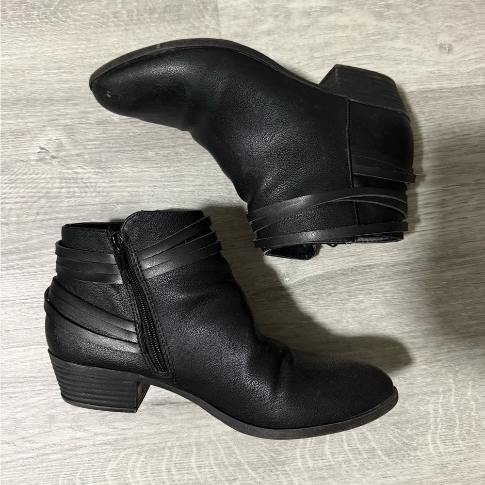Madden Girl Leather Booties